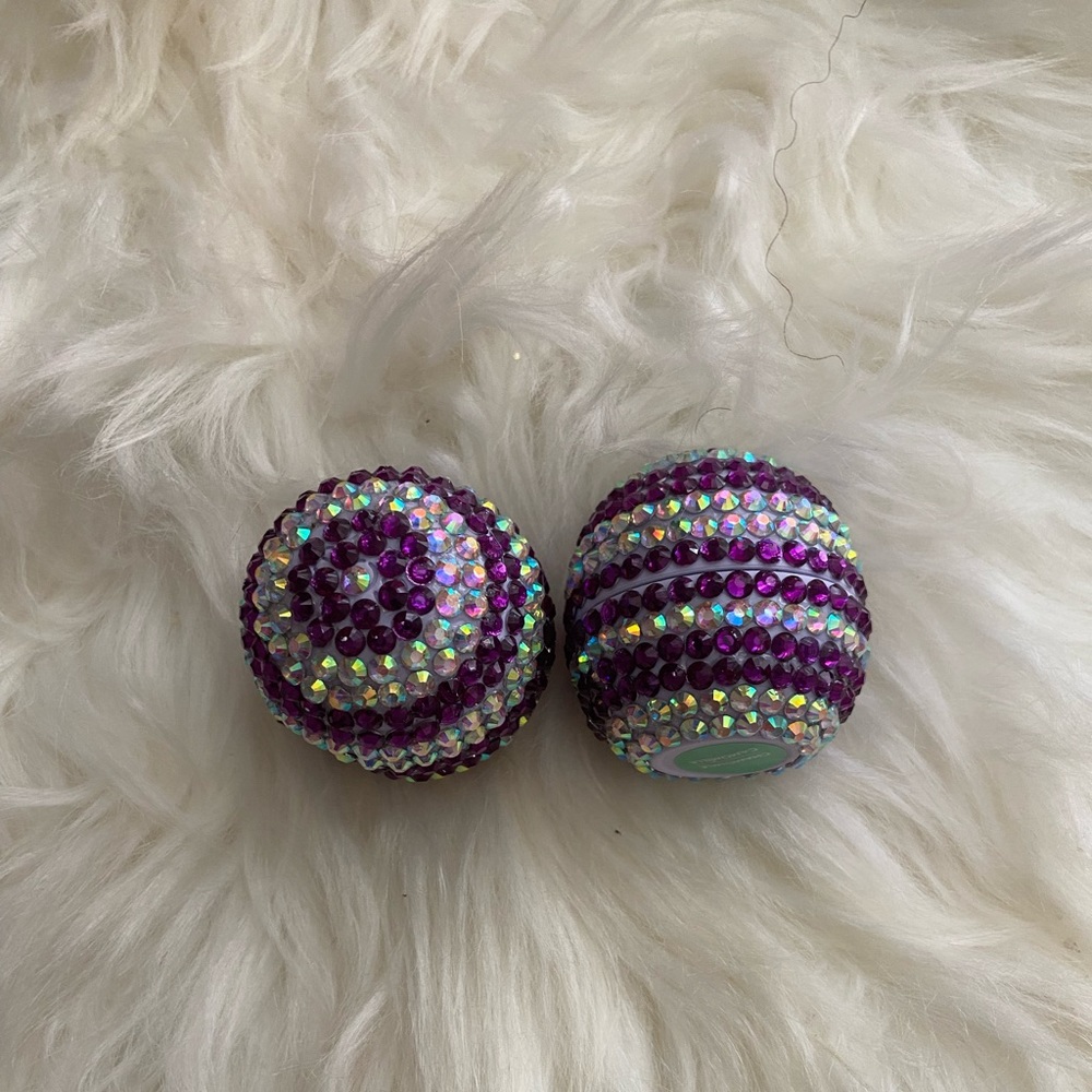 2 pc bling EOS lip balm set.